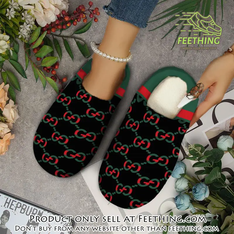 Gucci fleece slippers luxury inhouse slippers ihs1005 ft5339513